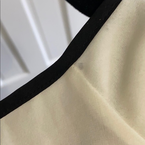 Cream and Black Loft Dress - Picture 5 of 6